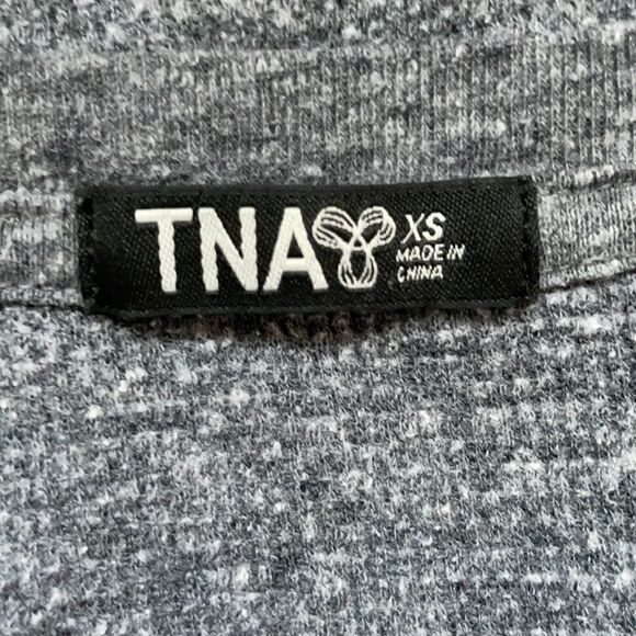 TNA Waffle Knit Long Sleeve Top Size Extra Small - Picture 6 of 8